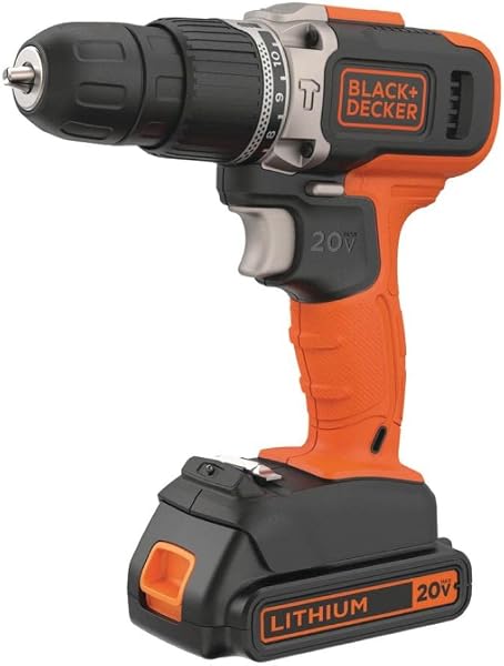 BLACK+DECKER BCD704C1-BR 20V MAX com impacto, bivolt