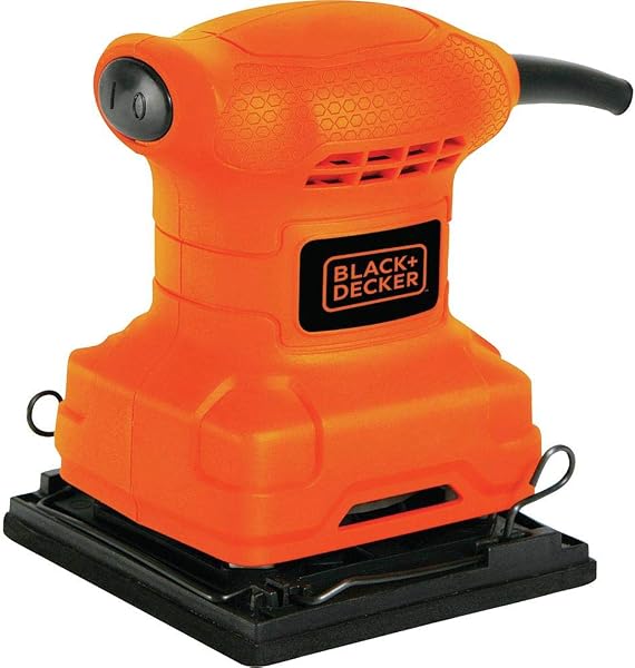 BLACK+DECKER BS200 200 W, orbital de palma de 1/4 de folha