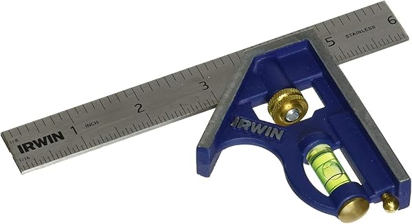IRWIN 1884634 Esquadro Combinado Professional, 152 mm