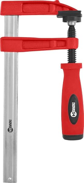 Nove54 Grampo Tipo Sargento 600 mm x 80 mm com Ranhuras