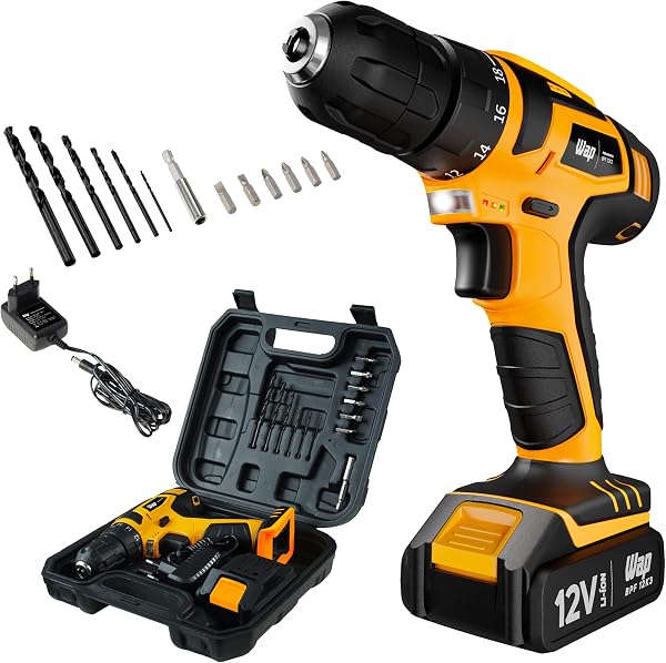 WAP BPF 12K3 12 V, kit de 13 acessórios