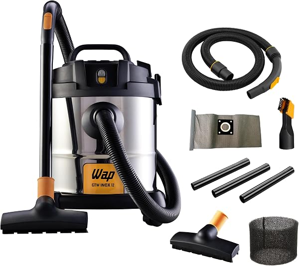 WAP GTW Inox 12, 12 L, 1.400 W, 160 mbar, versão 127 V